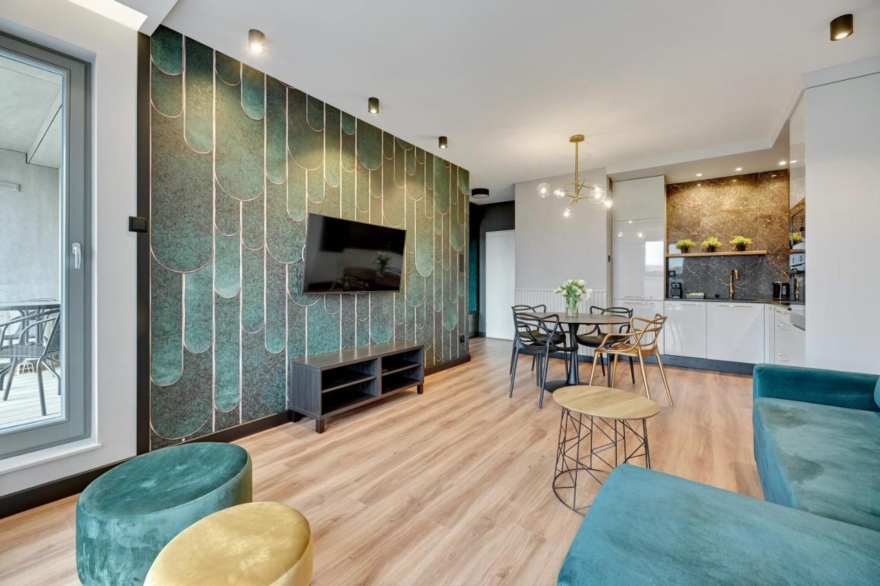 Grano Residence - Pool, Sauna, Spa & Parking By Downtown Apartments グダニスク エクステリア 写真