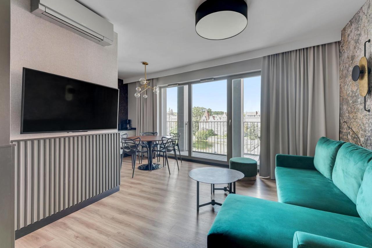 Grano Residence - Pool, Sauna, Spa & Parking By Downtown Apartments グダニスク エクステリア 写真