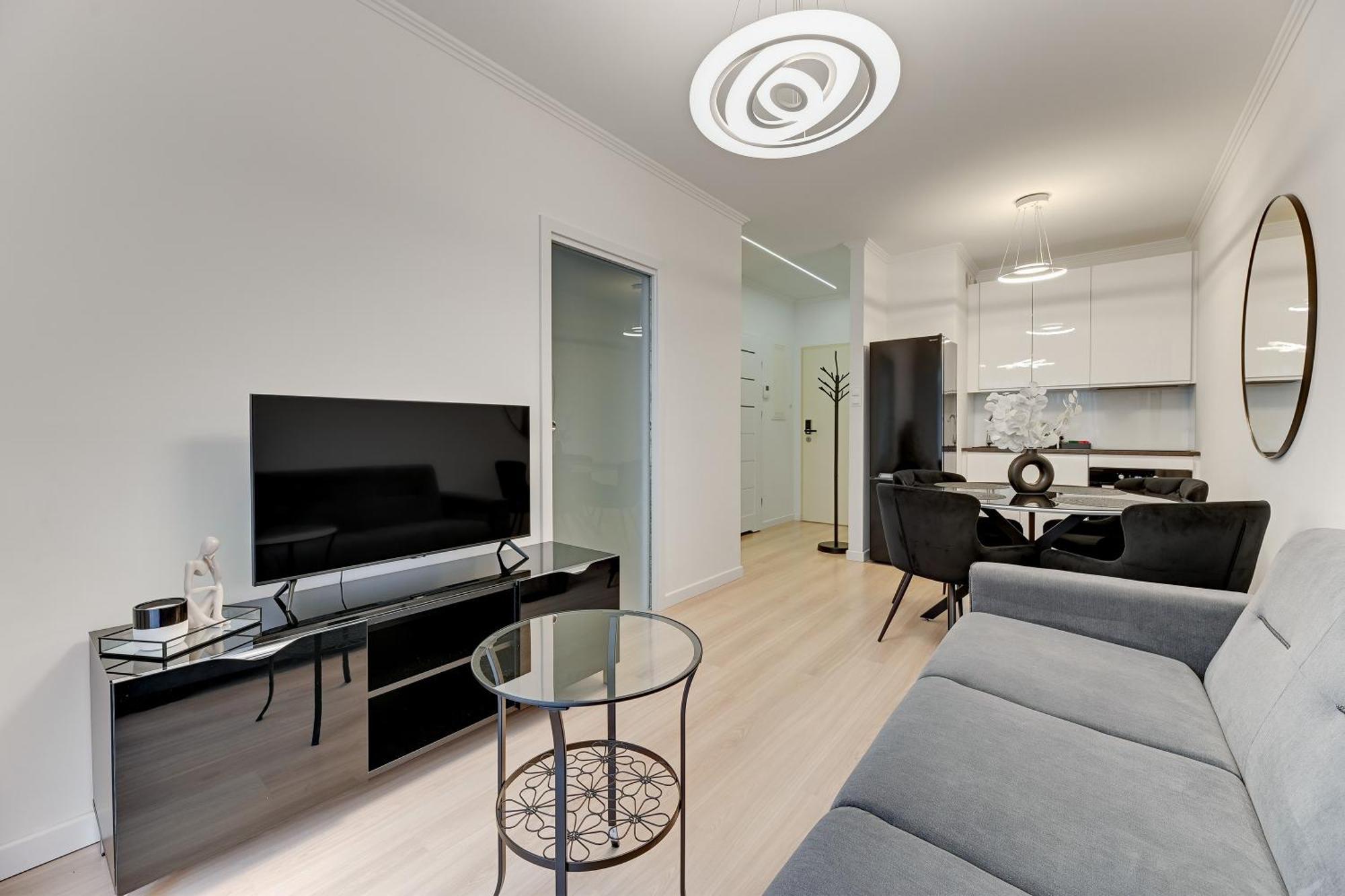 Grano Residence - Pool, Sauna, Spa & Parking By Downtown Apartments グダニスク 部屋 写真